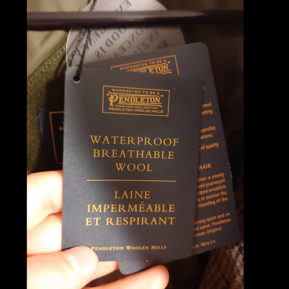 Pendleton Women's Missoula Field Coat Bronze Tweed - Picture 4 of 10